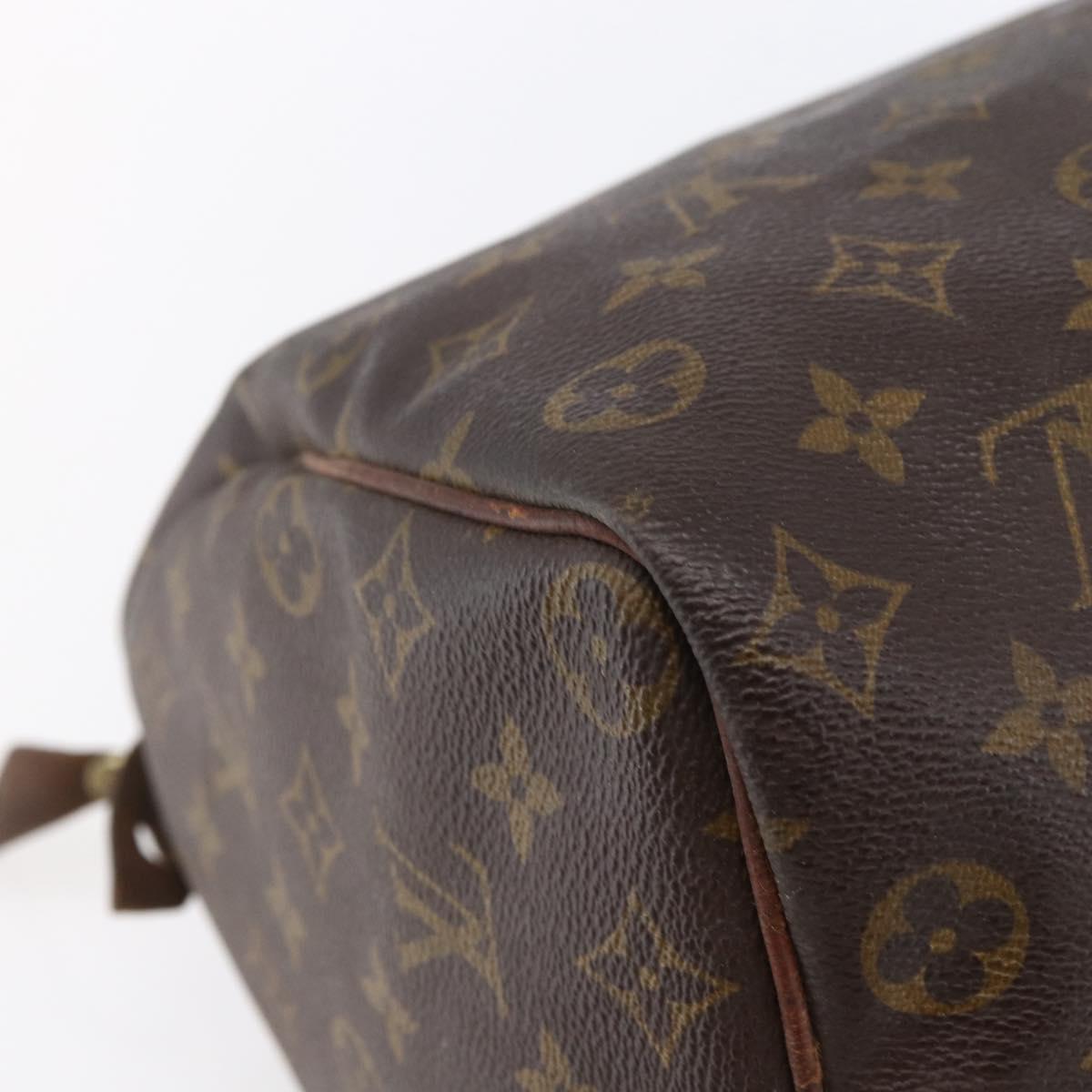 LOUIS VUITTON Monogram Speedy 35 Hand Bag M41524 LV Auth 148366