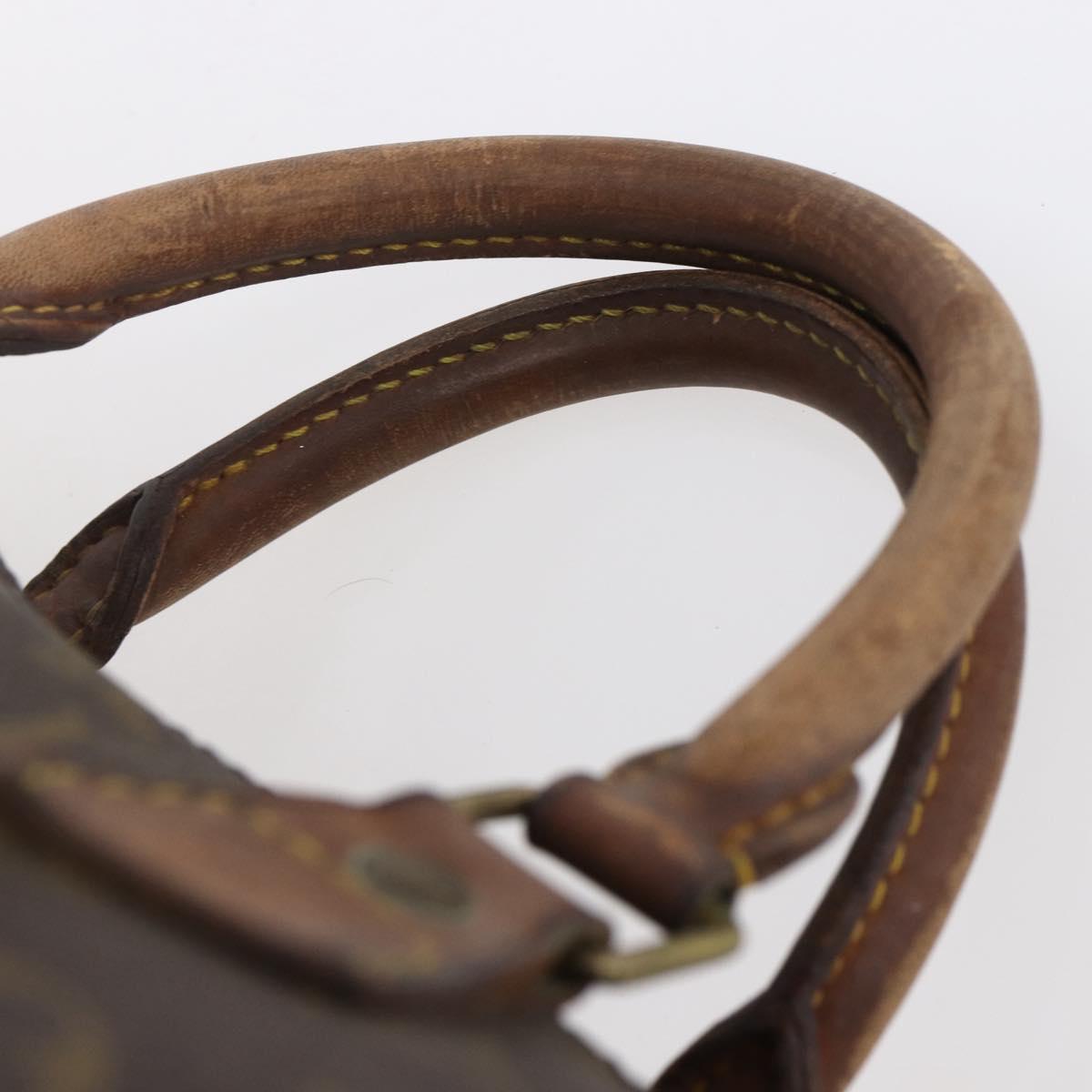 LOUIS VUITTON Monogram Speedy 35 Hand Bag M41524 LV Auth 148366