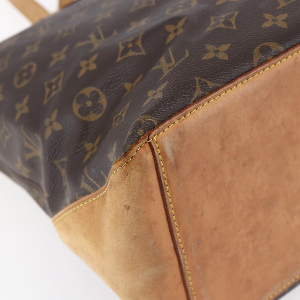LOUIS VUITTON Monogram Cabas Mezzo Tote Bag M51151 LV Auth 148367