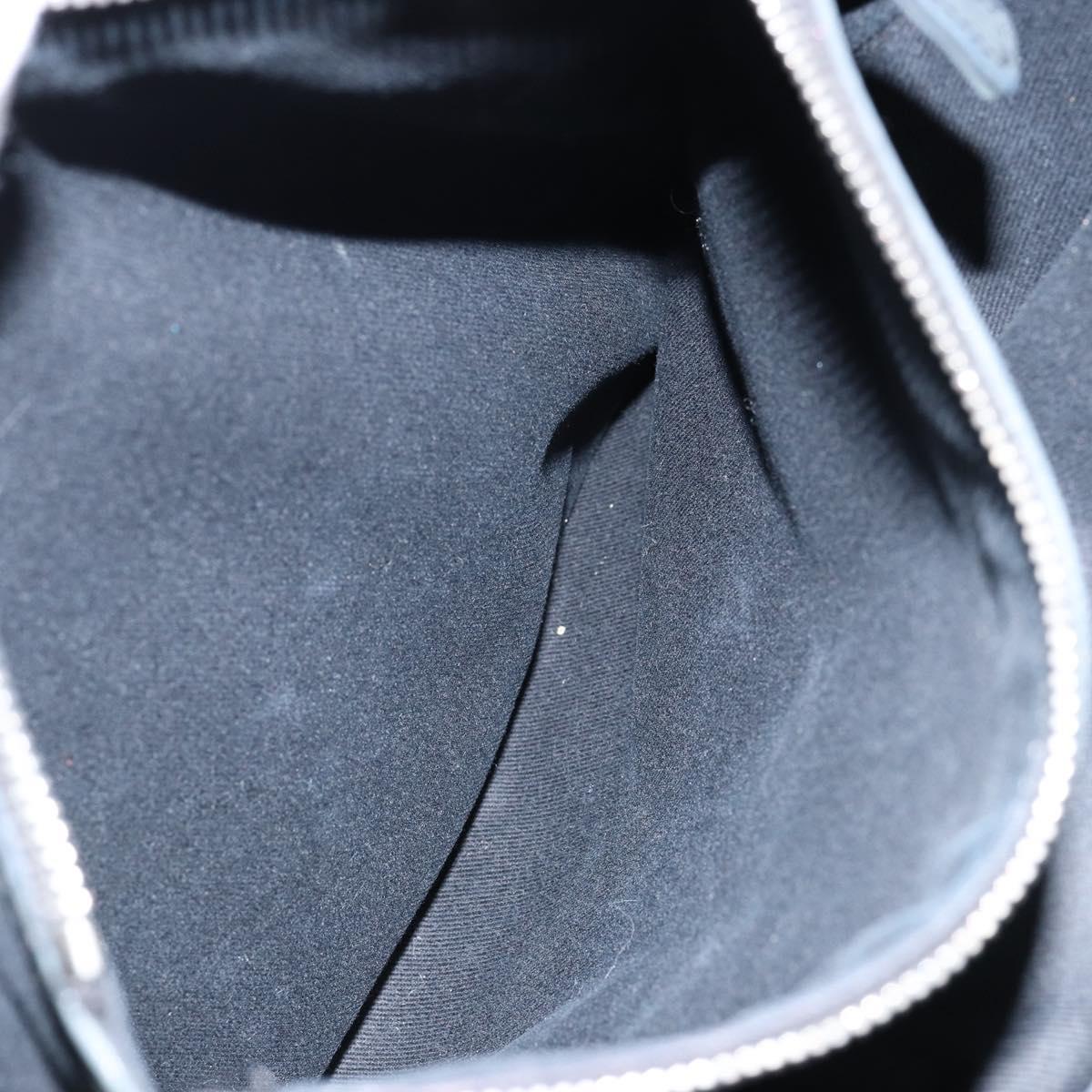 CHANEL Wild Stitch Chain Shoulder Bag Coated Canvas Green CC Auth 148380