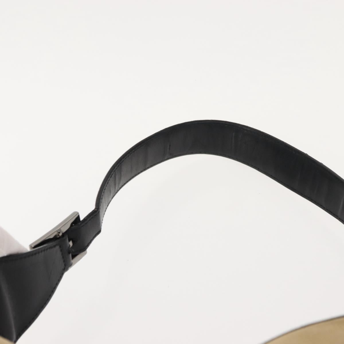 GUCCI Jackie Shoulder Bag Canvas Beige Silver 001 3346 Auth 148389