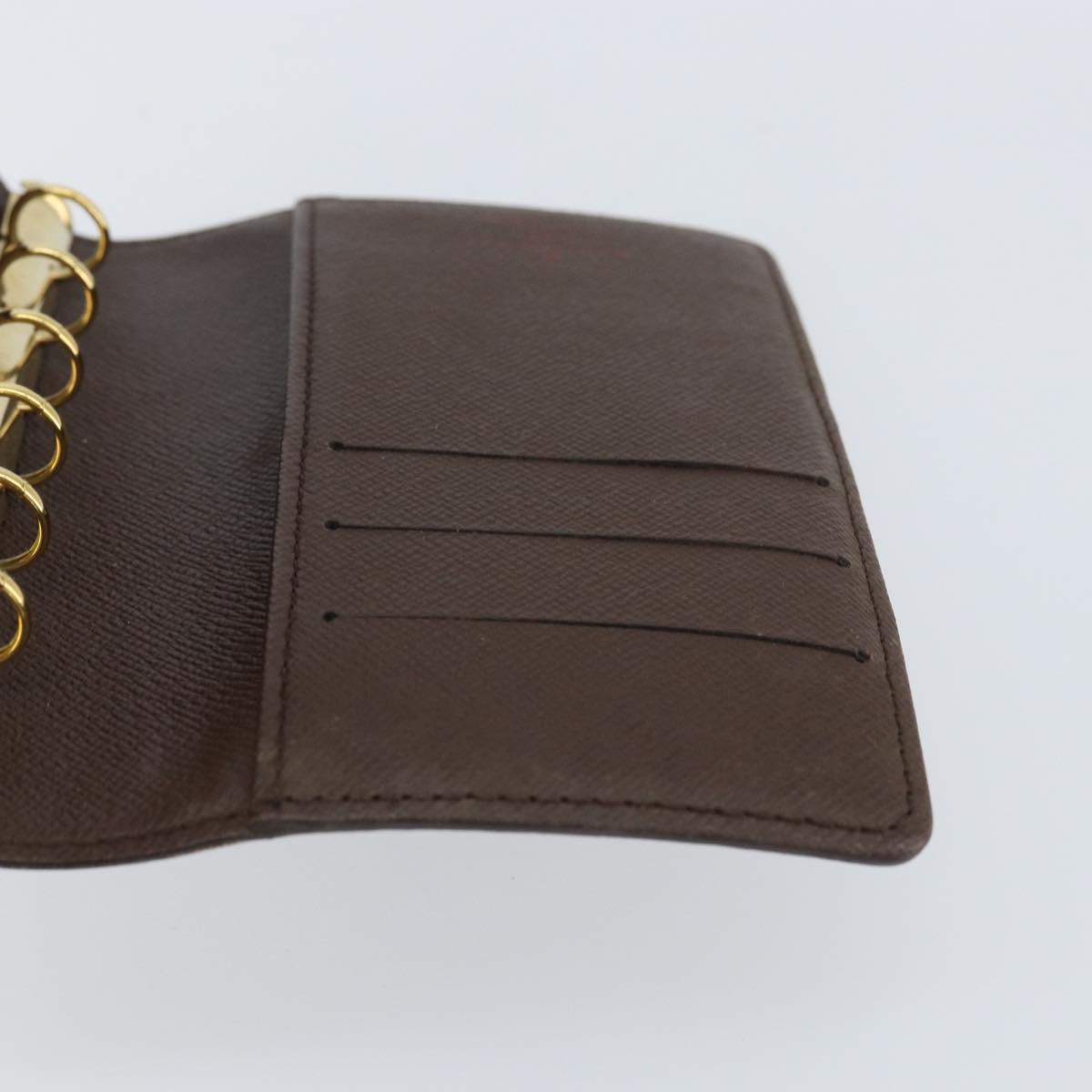 LOUIS VUITTON Damier Ebene Agenda PM Day Planner Cover R20700 LV Auth 148433A