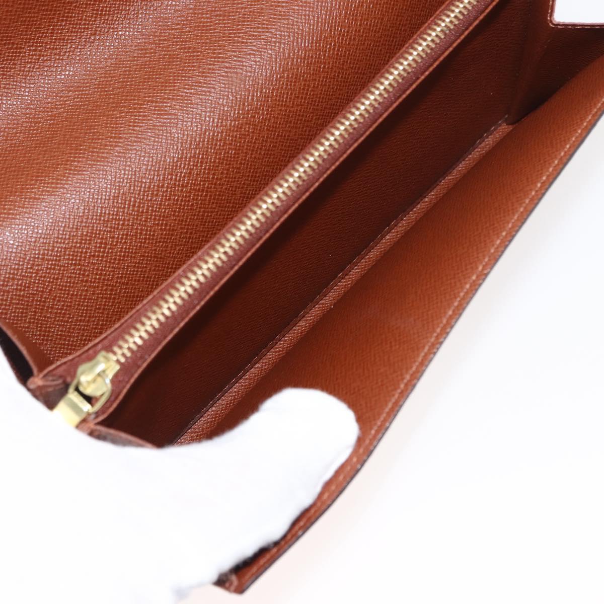 LOUIS VUITTON Monogram Pochette Porte Monnaie Credit Wallet M61726 Auth 148444