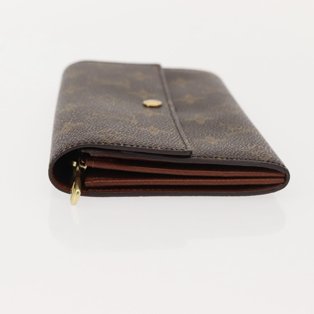 LOUIS VUITTON Monogram Pochette Porte Monnaie Credit Wallet M61726 Auth 148444