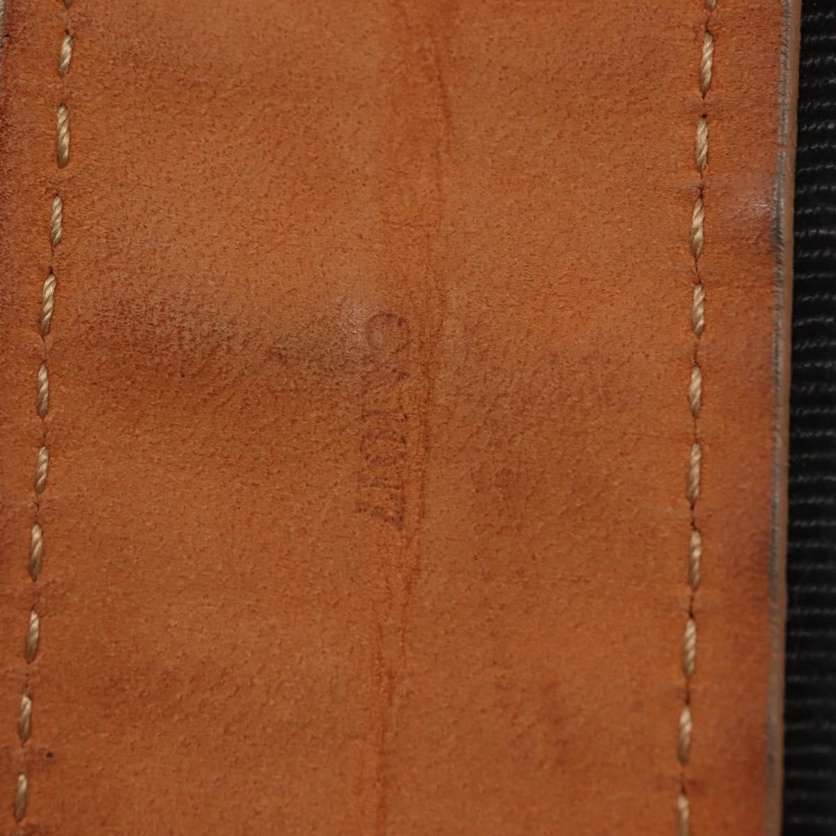 LOUIS VUITTON Monogram Antheia Ceinture Belt 34.6"" Black LV Auth 148448