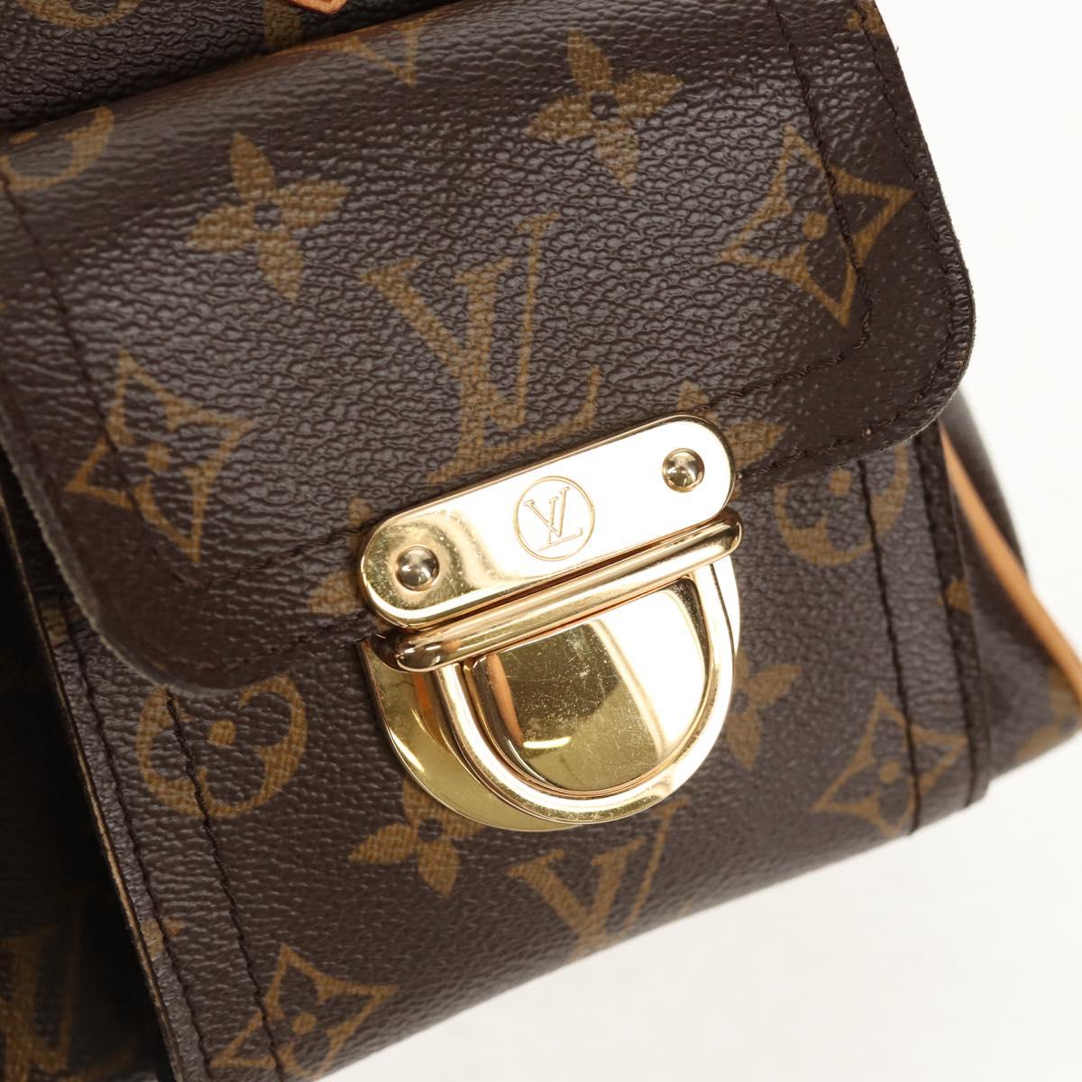 LOUIS VUITTON Monogram Manhattan PM Hand Bag M40026 LV Auth 148449V