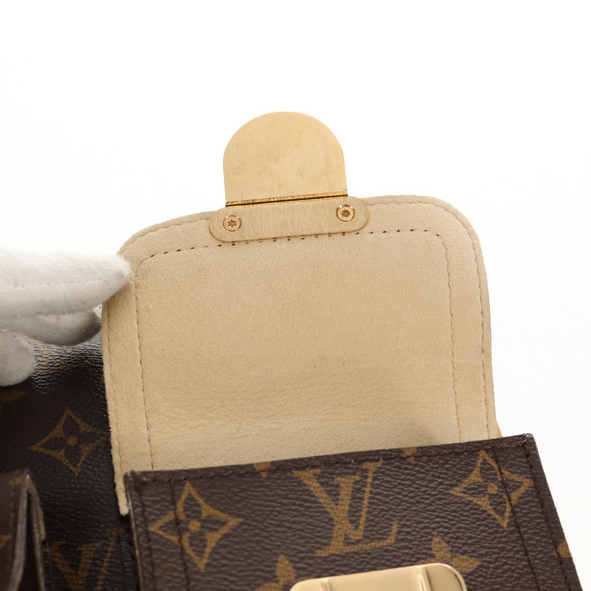 LOUIS VUITTON Monogram Manhattan PM Hand Bag M40026 LV Auth 148449V