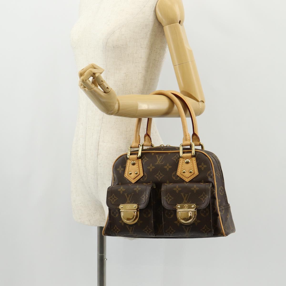 LOUIS VUITTON Monogram Manhattan PM Hand Bag M40026 LV Auth 148449V