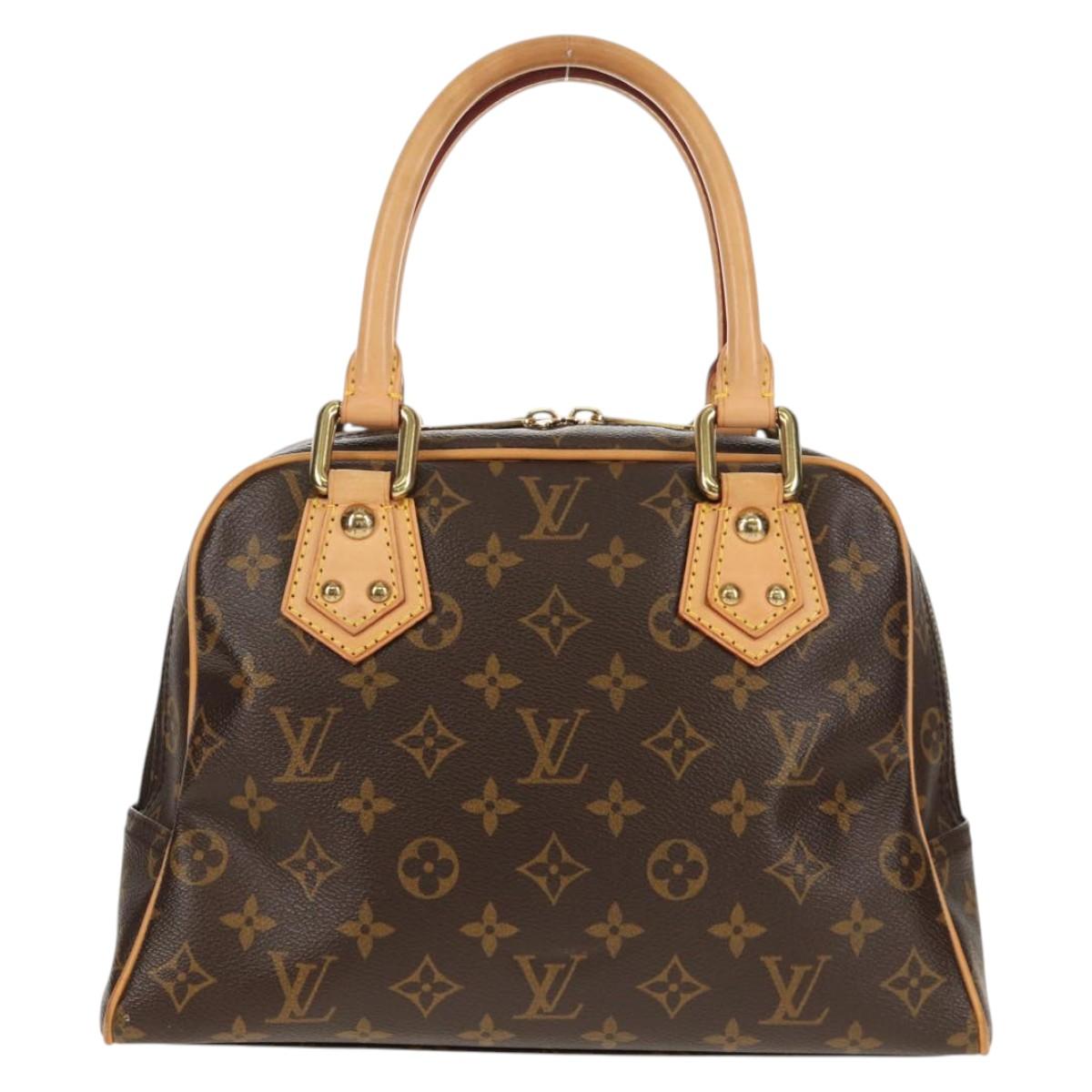 LOUIS VUITTON Monogram Manhattan PM Hand Bag M40026 LV Auth 148449V