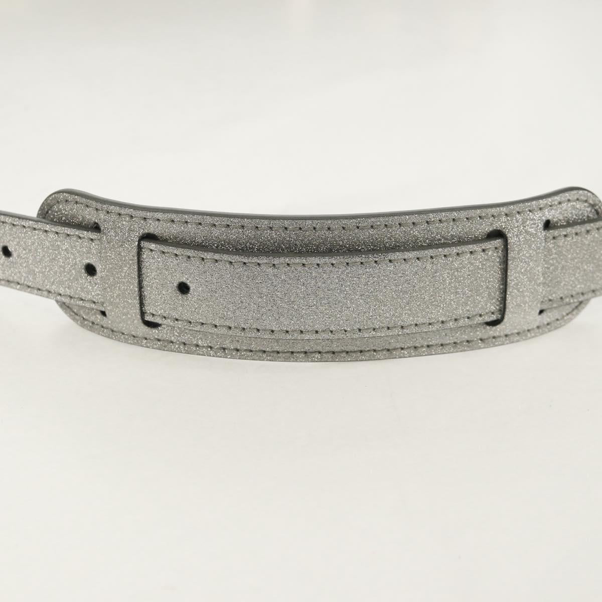 LOUIS VUITTON Damier Glitter Hard Trunk Trunk Silver M20478 LV Auth 148458SM