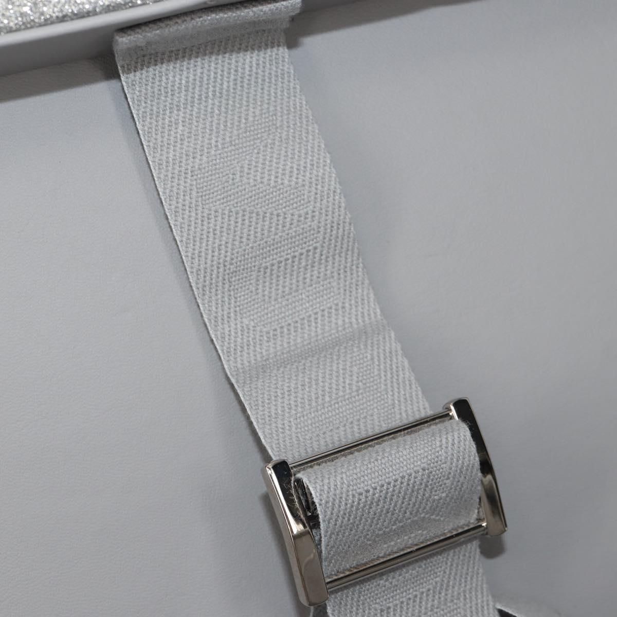 LOUIS VUITTON Damier Glitter Hard Trunk Trunk Silver M20478 LV Auth 148458SM