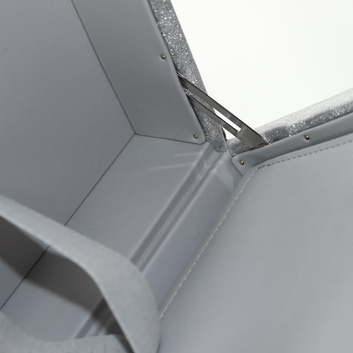 LOUIS VUITTON Damier Glitter Hard Trunk Trunk Silver M20478 LV Auth 148458SM