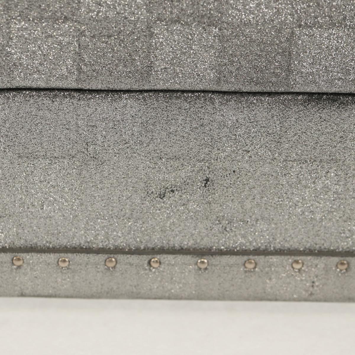 LOUIS VUITTON Damier Glitter Hard Trunk Trunk Silver M20478 LV Auth 148458SM