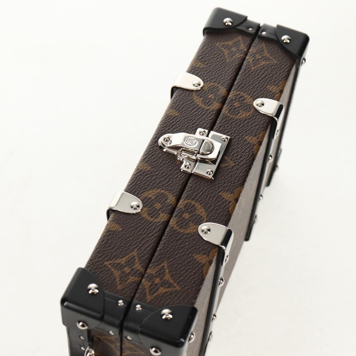 LOUIS VUITTON Monogram Macassar Wallet Trunk Long Wallet M20250 LV Auth 148520M