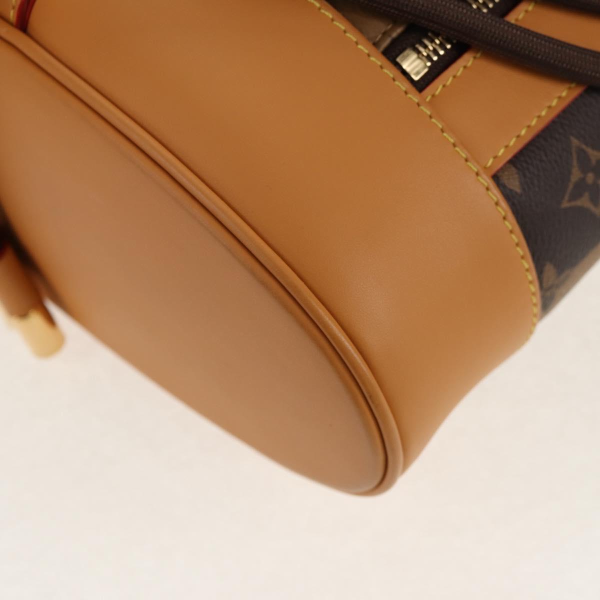 LOUIS VUITTON Eclipse Stripe LVxNIGO Randonnee Messenger Bag M45968 Auth 148521SM