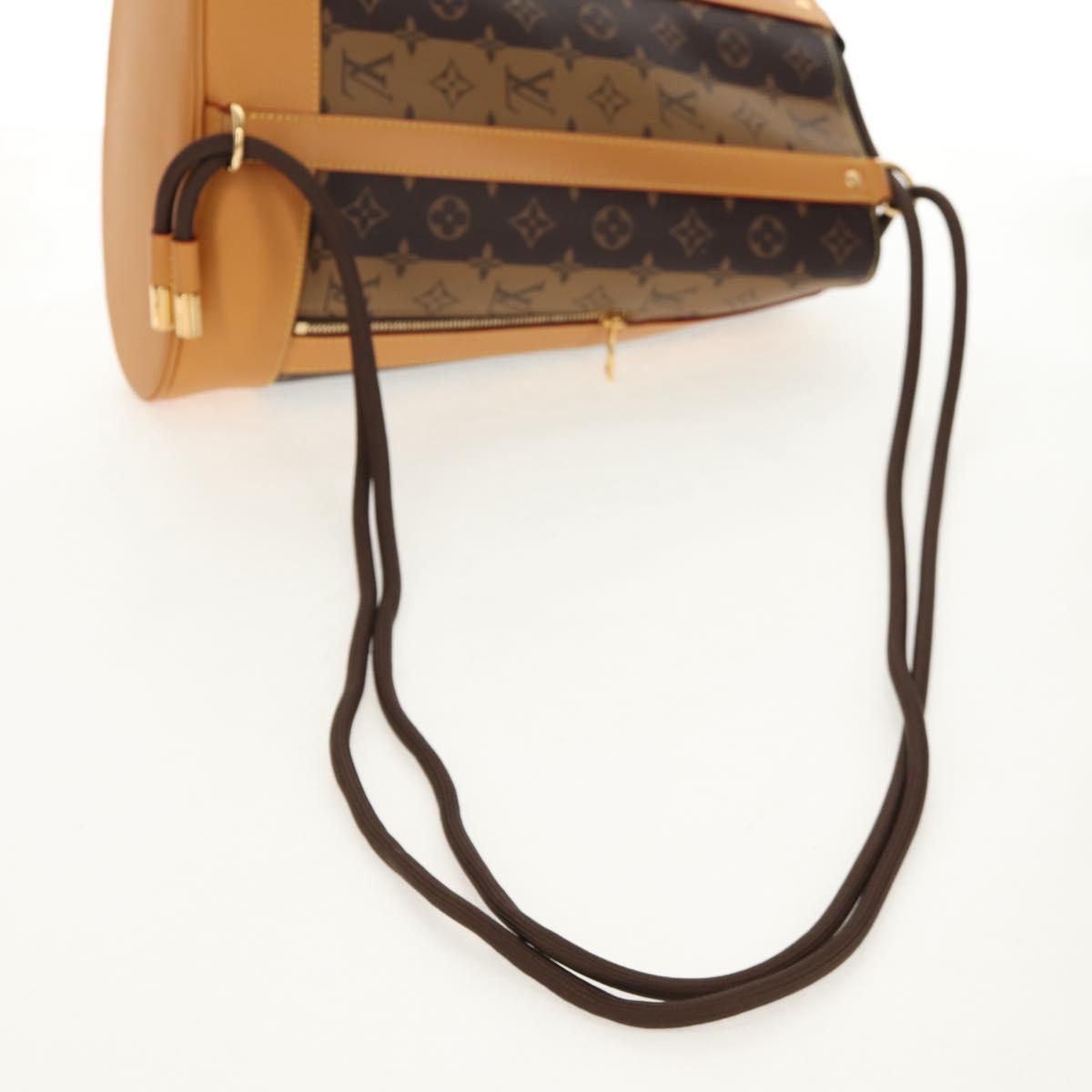 LOUIS VUITTON Eclipse Stripe LVxNIGO Randonnee Messenger Bag M45968 Auth 148521SM