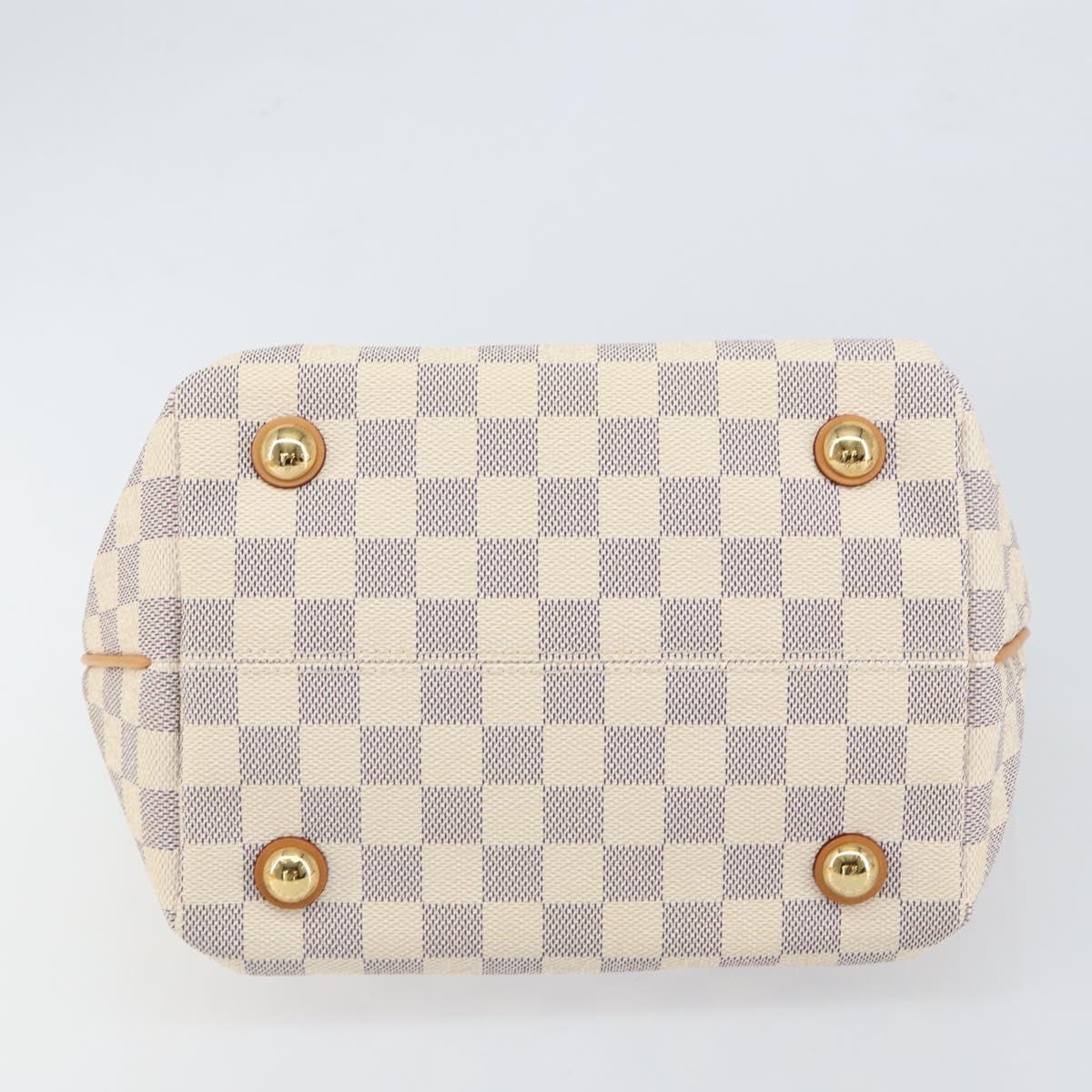 LOUIS VUITTON Damier Azur Cabas PM Tote Bag N41376 LV Auth 148525V