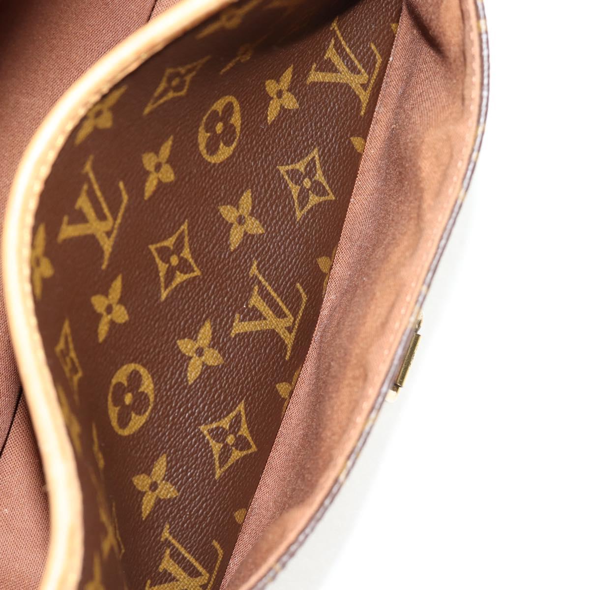 LOUIS VUITTON Monogram Sologne Shoulder Bag M42250 LV Auth 148527V