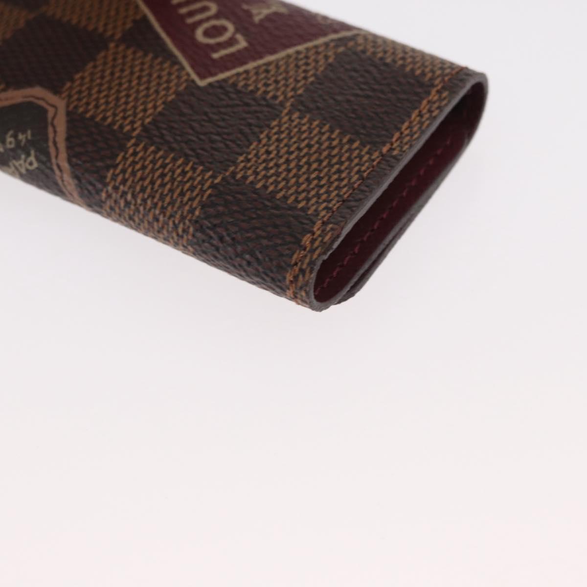 LOUIS VUITTON Damier Ebene Multicles 4 Label collection N63082 LV Auth 148542V