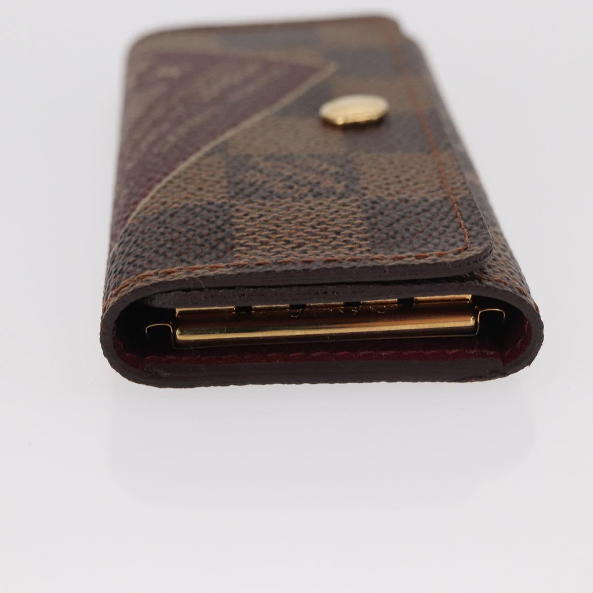 LOUIS VUITTON Damier Ebene Multicles 4 Label collection N63082 LV Auth 148542V