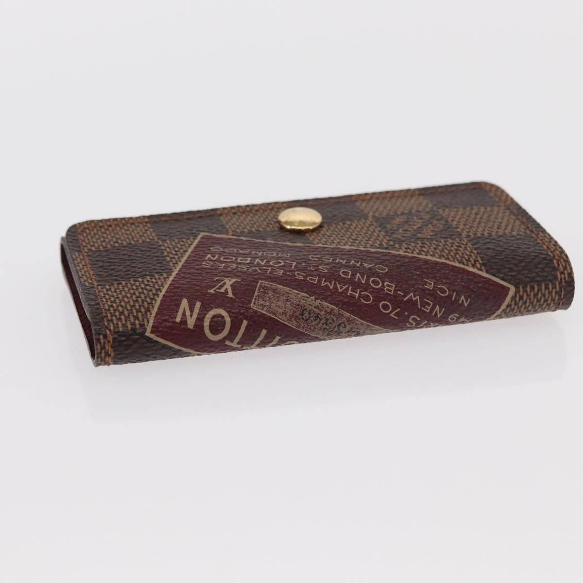 LOUIS VUITTON Damier Ebene Multicles 4 Label collection N63082 LV Auth 148542V
