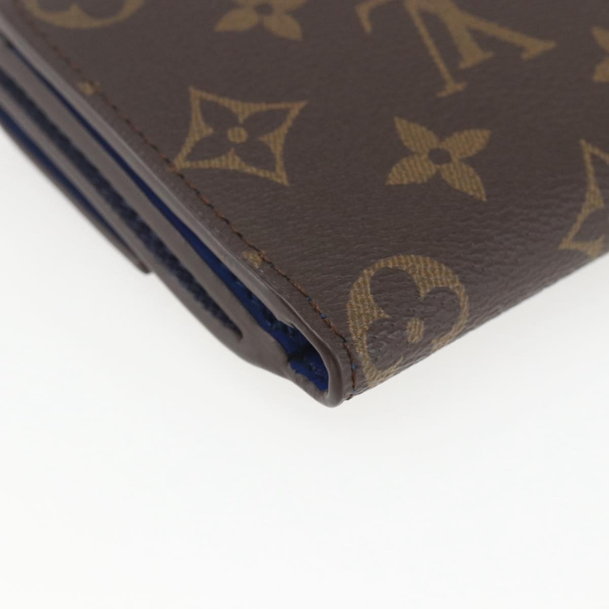 LOUIS VUITTON Taiga Compact Wallet M63041 LV Auth 148545SAM