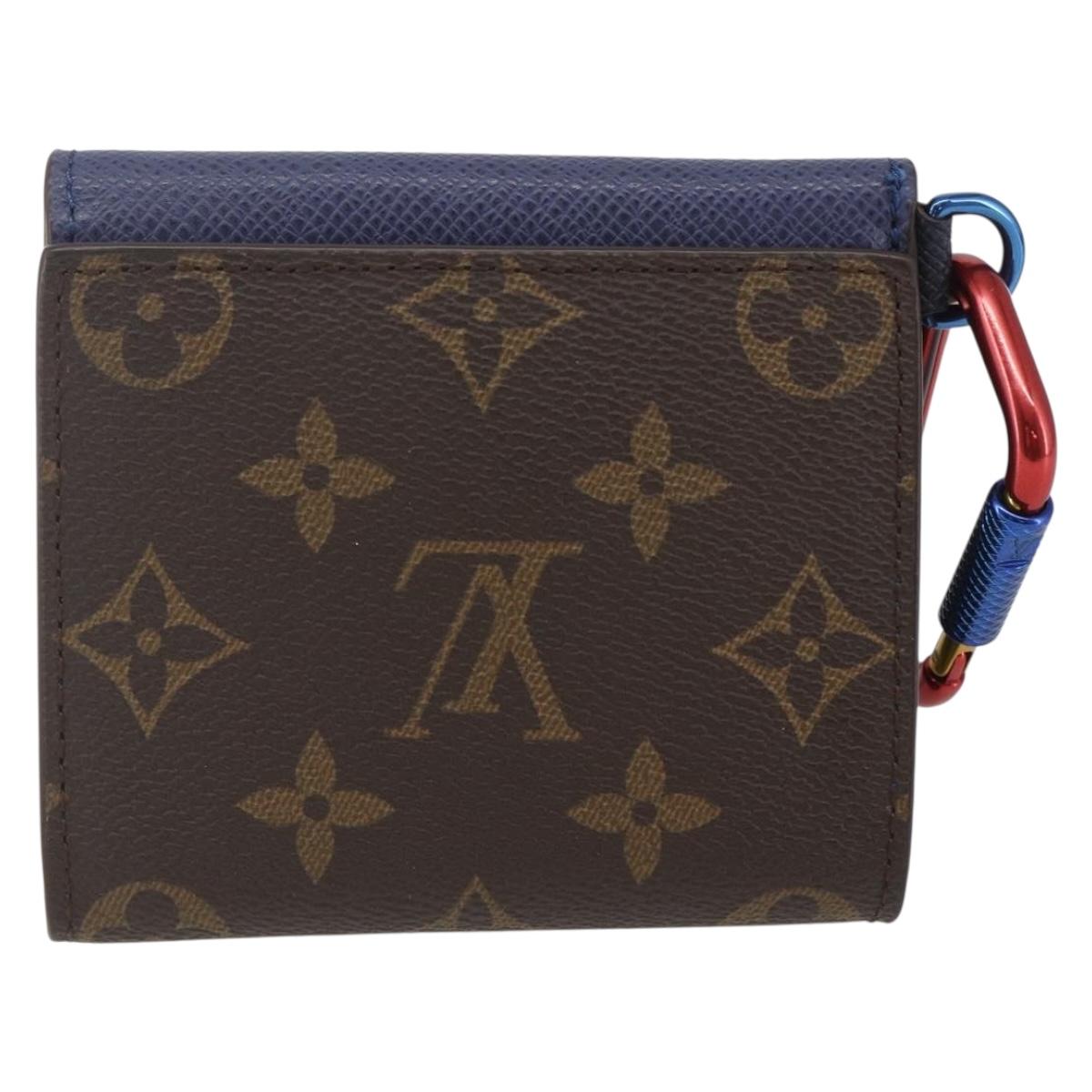 LOUIS VUITTON Taiga Compact Wallet M63041 LV Auth 148545SAM