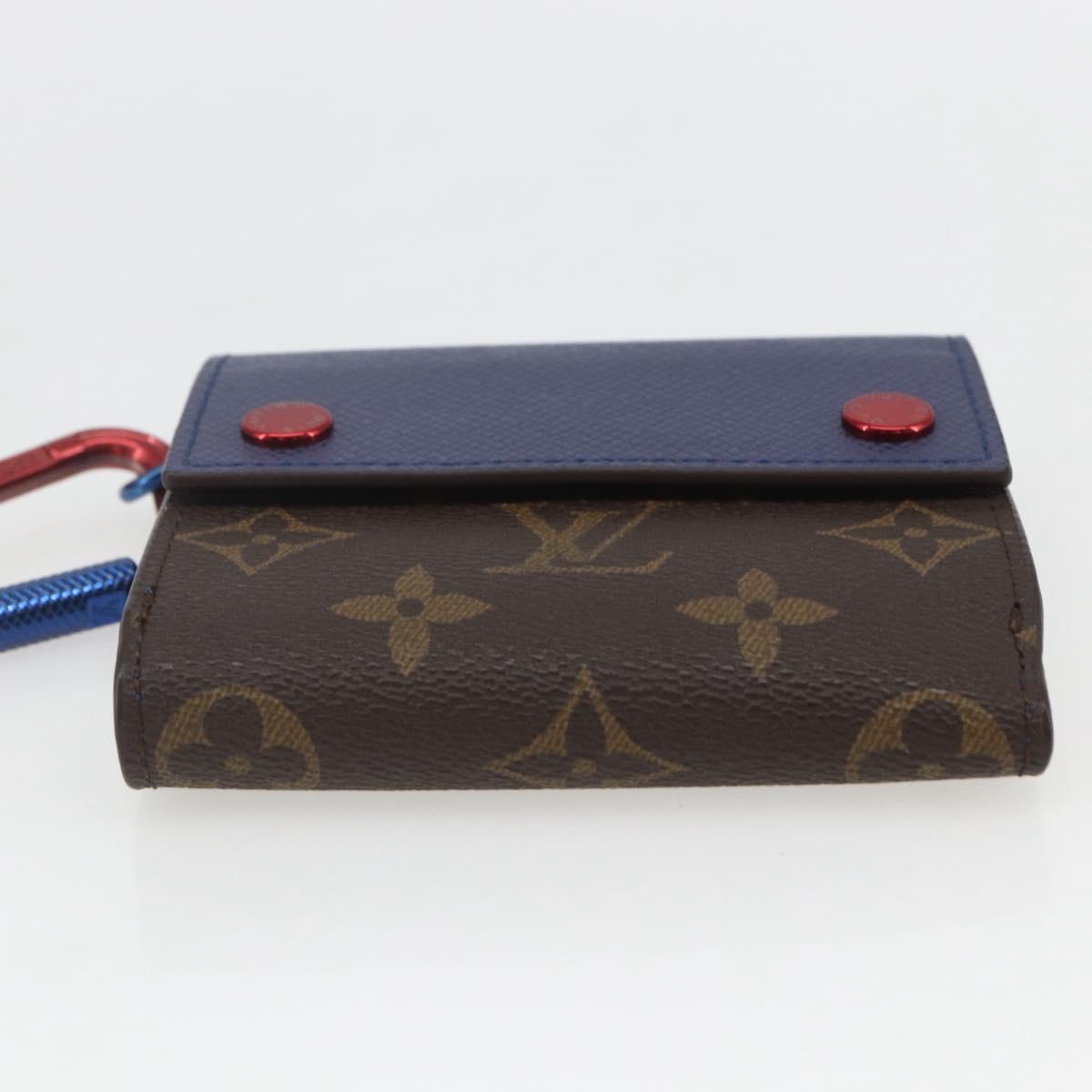 LOUIS VUITTON Taiga Compact Wallet M63041 LV Auth 148545SAM