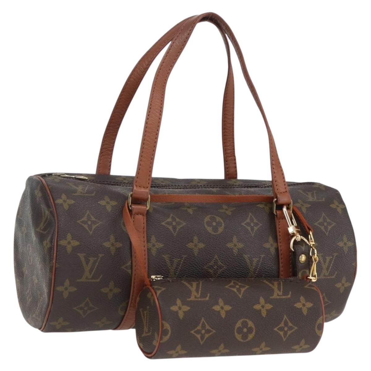 LOUIS VUITTON Monogram Papillon 30 Hand Bag M51385 LV Auth 148595SAV