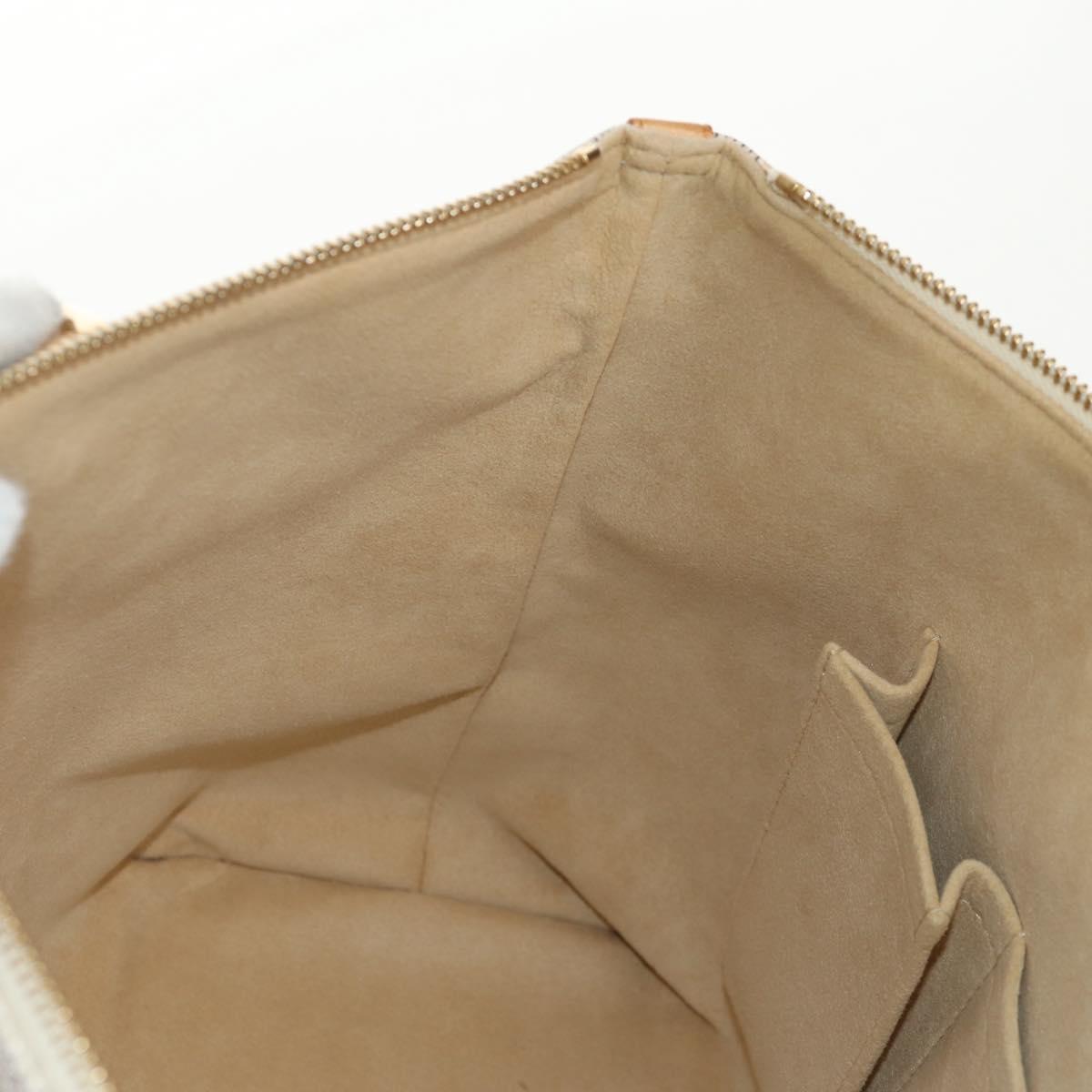 LOUIS VUITTON Damier Azur Saleya PM Tote Bag N51186 LV Auth 148622SAV