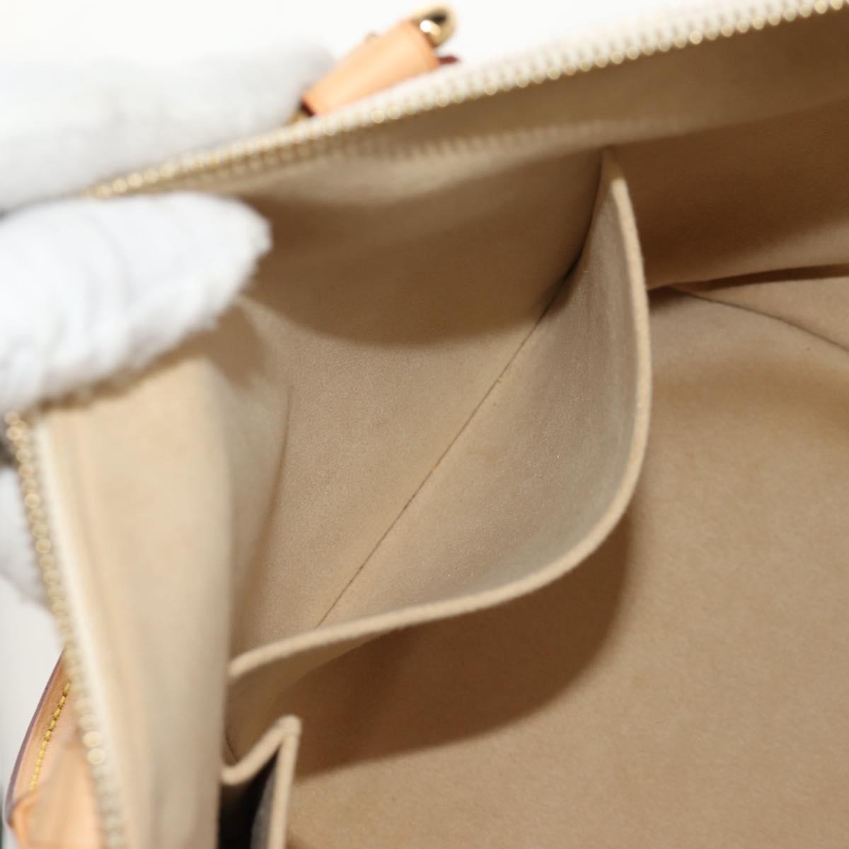 LOUIS VUITTON Damier Azur Saleya PM Tote Bag N51186 LV Auth 148622SAV