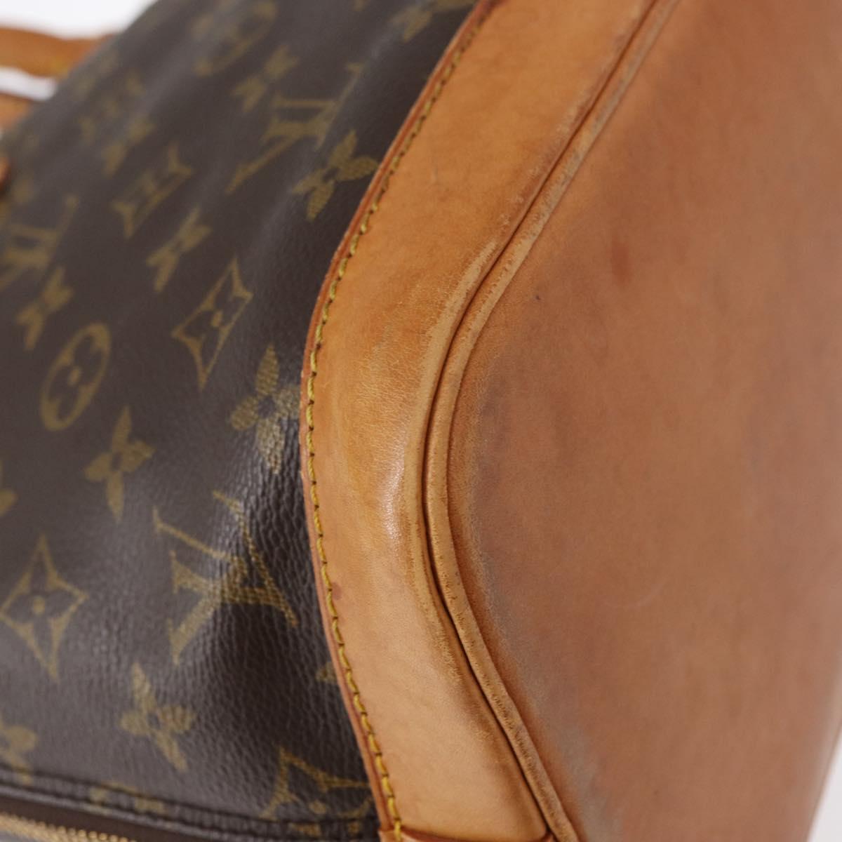 LOUIS VUITTON Monogram Alma Hand Bag M51130 LV Auth 148628