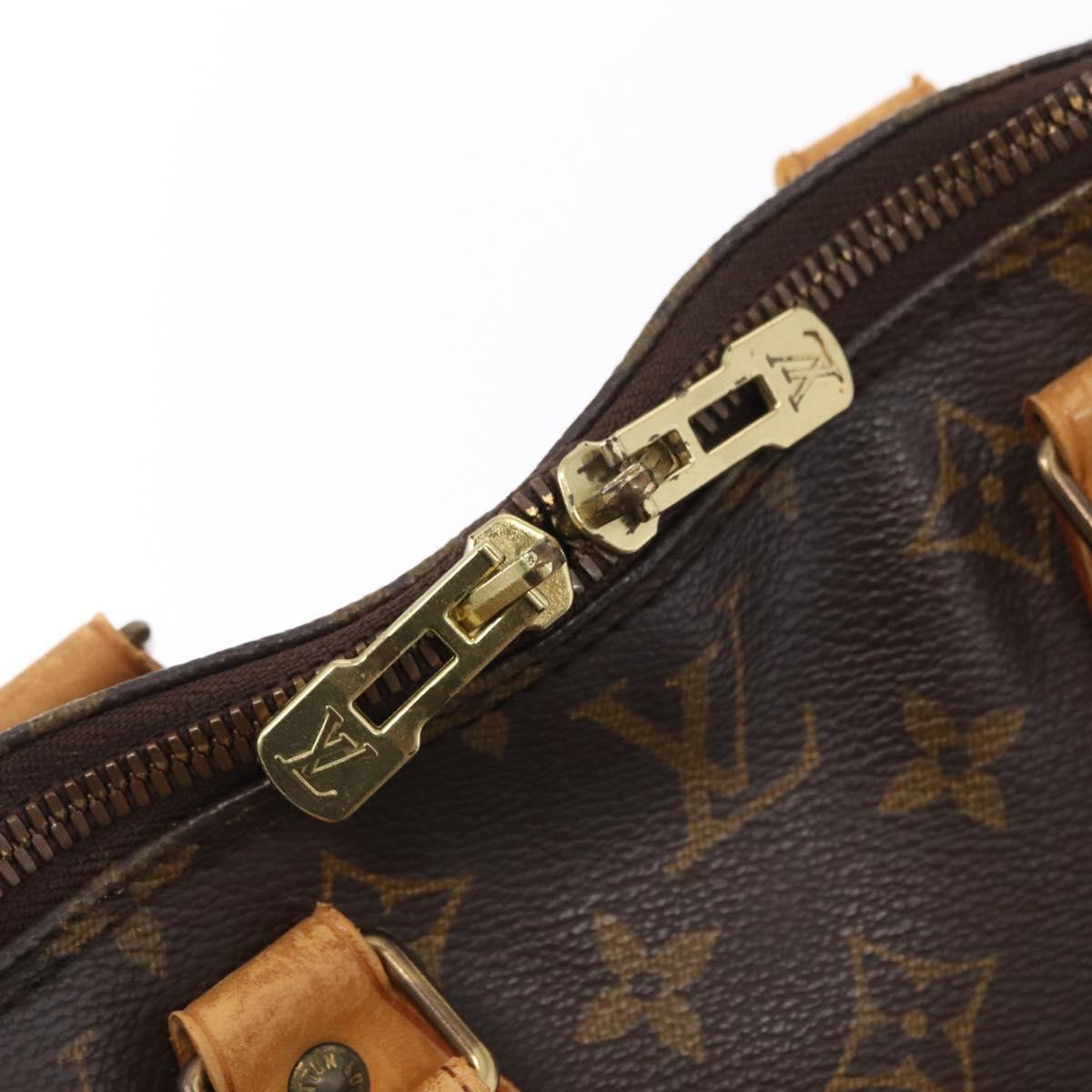 LOUIS VUITTON Monogram Alma Hand Bag M51130 LV Auth 148628