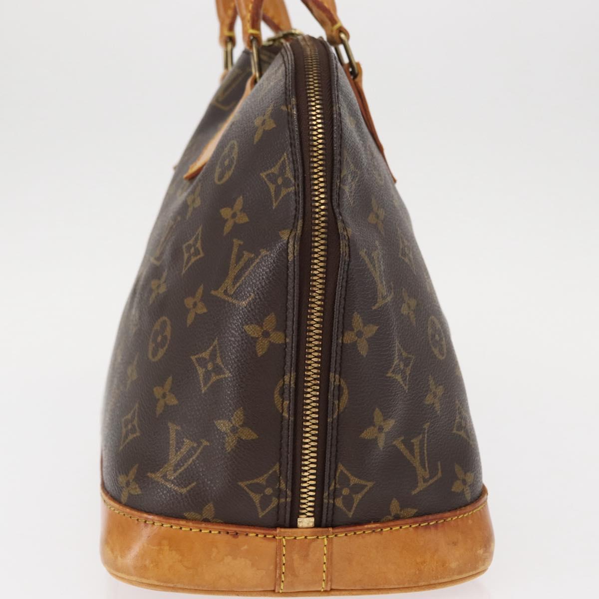 LOUIS VUITTON Monogram Alma Hand Bag M51130 LV Auth 148628