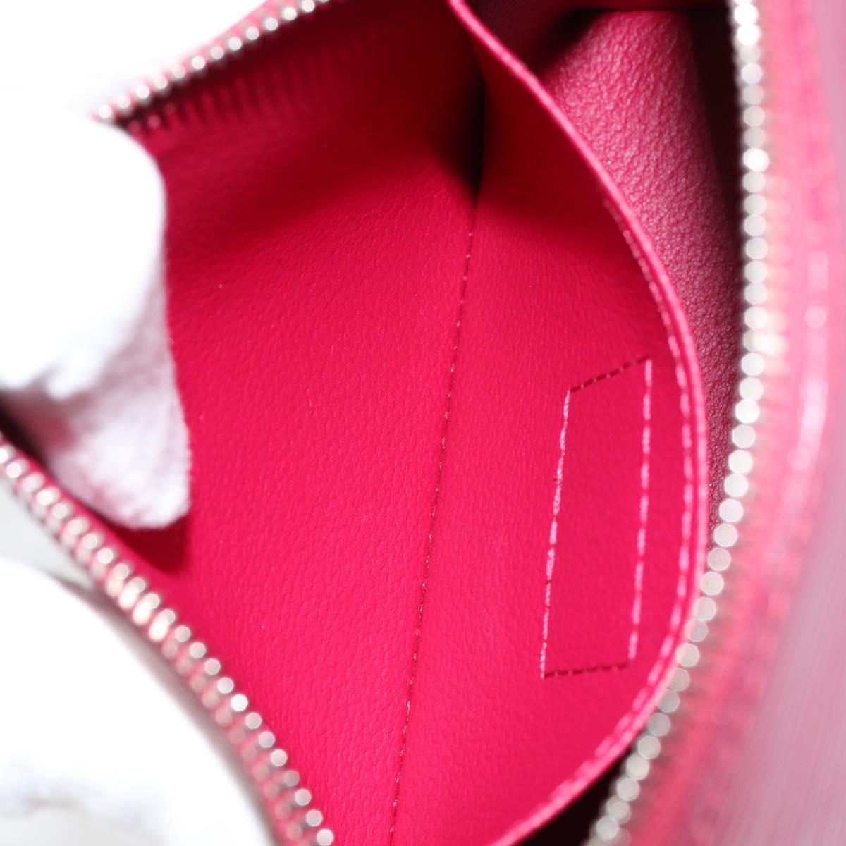 LOUIS VUITTON Epi Pochette Cosmetic PM Cosmetic Pouch Fuchsia M41114 Auth 148633