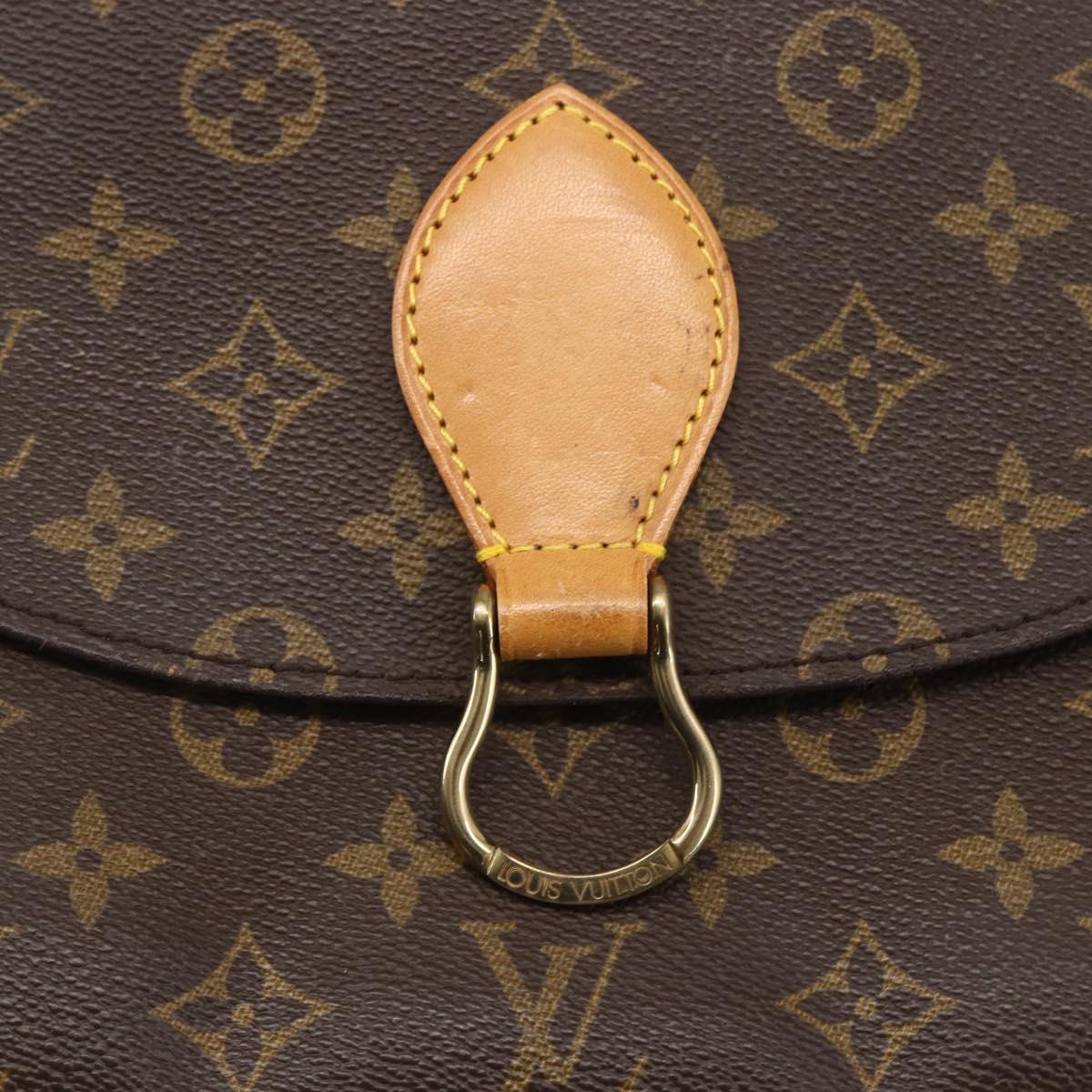 LOUIS VUITTON Monogram Saint Cloud GM Shoulder Bag M51242 LV Auth 148634