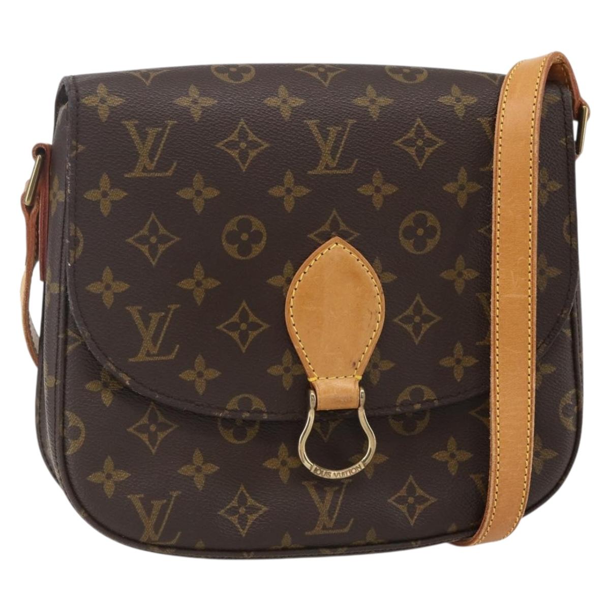 LOUIS VUITTON Monogram Saint Cloud GM Shoulder Bag M51242 LV Auth 148634