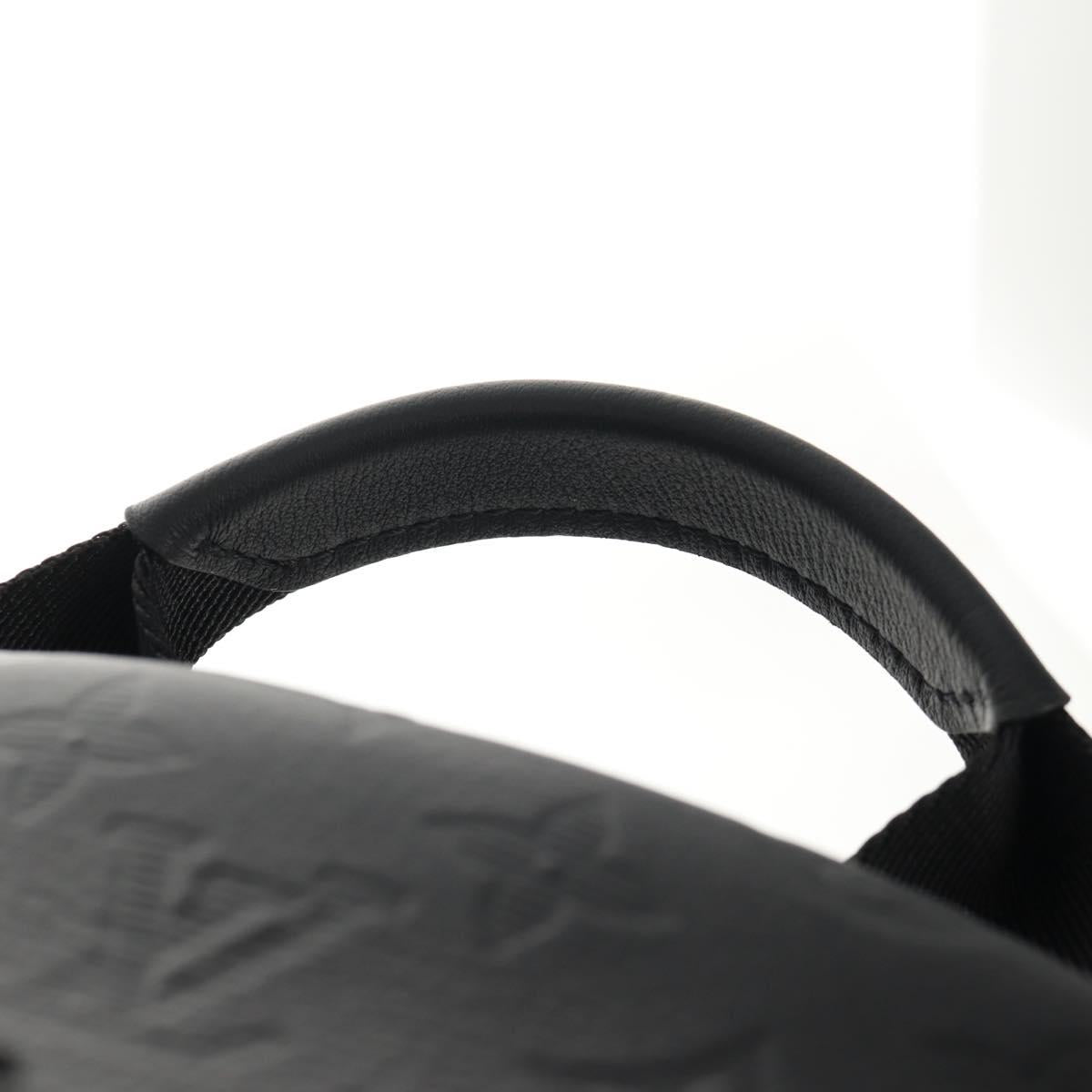 LOUIS VUITTON Monogram Shadow Discovery Backpack PM Black M46553 Auth 148639SM