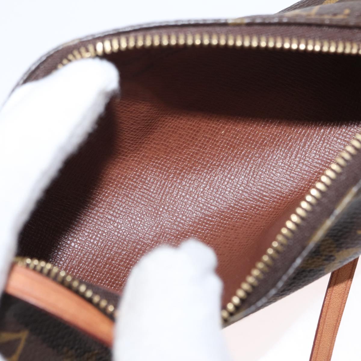 LOUIS VUITTON Monogram Papillon Pouch LV Auth 148641