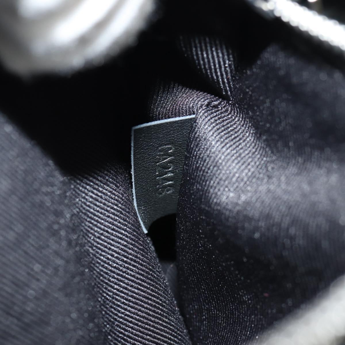 LOUIS VUITTON Damier Infini District PM Shoulder Bag Onyx N41033 Auth 148646AV