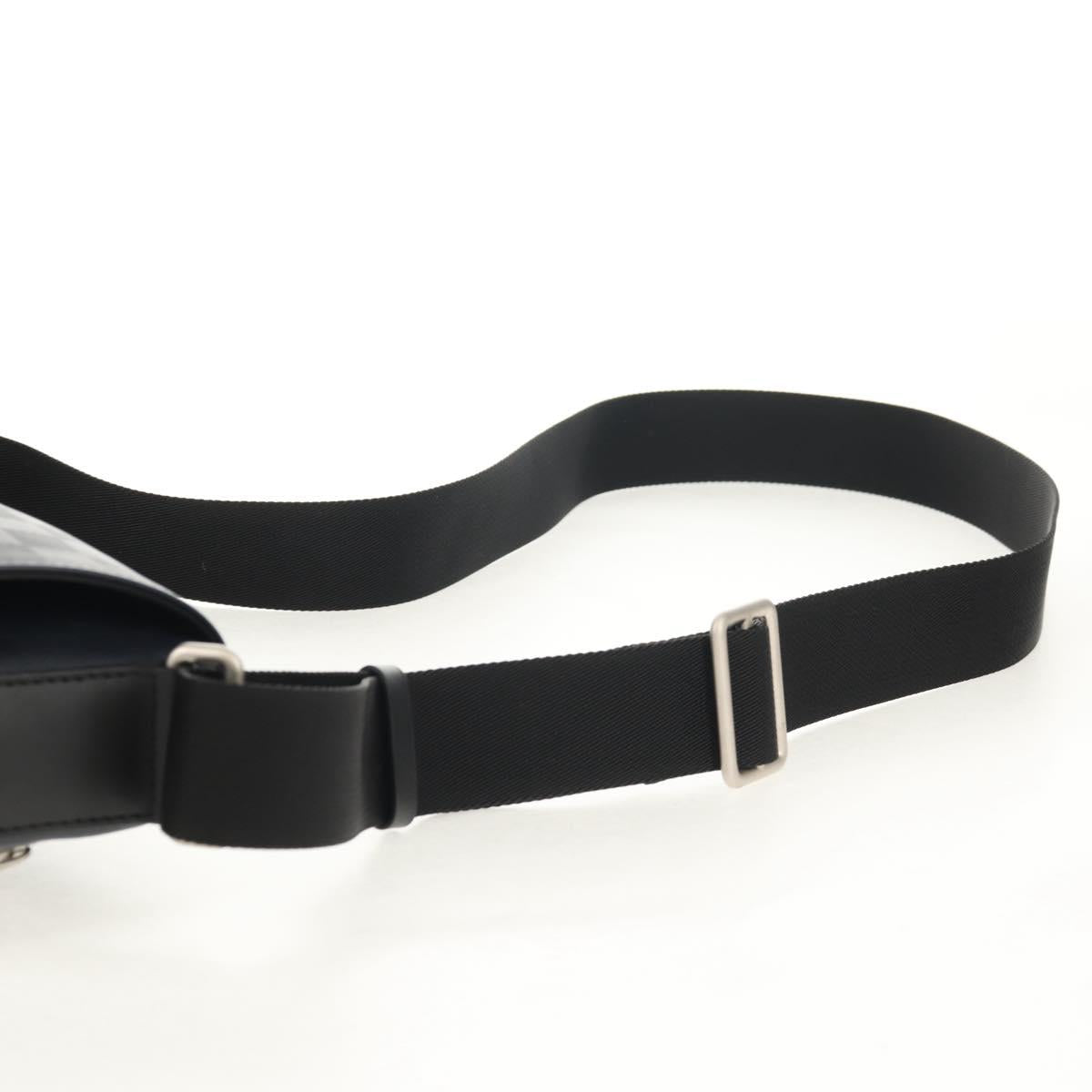 LOUIS VUITTON Damier Infini District PM Shoulder Bag Onyx N41033 Auth 148646AV