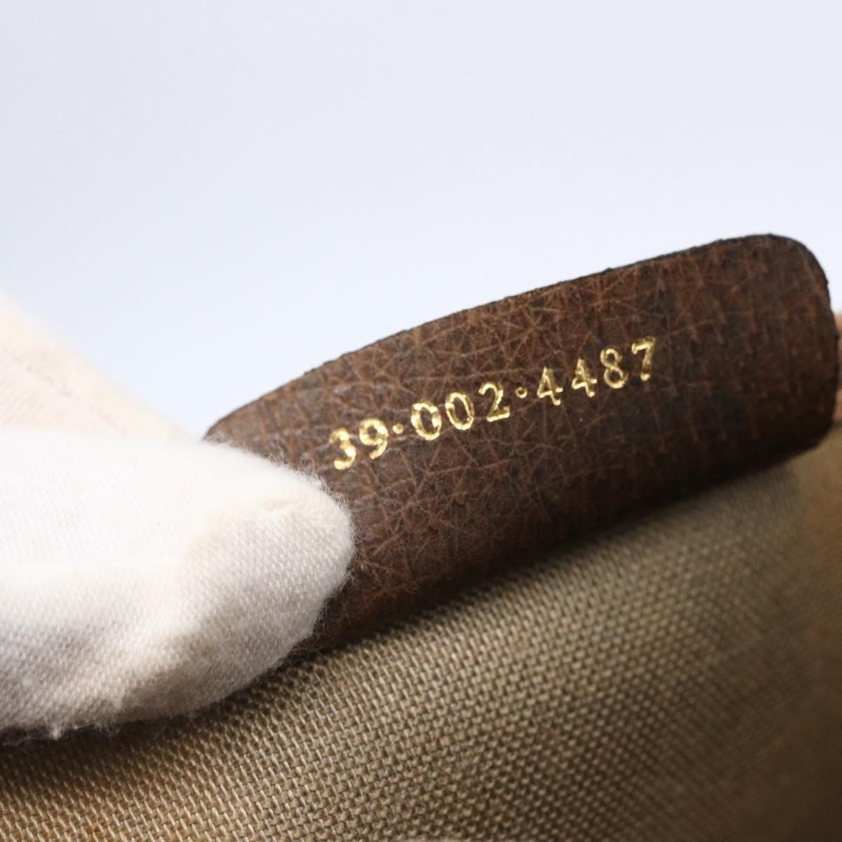 GUCCI GG Supreme Web Sherry Line Tote Bag PVC Beige 39 002 4487 Auth 148647