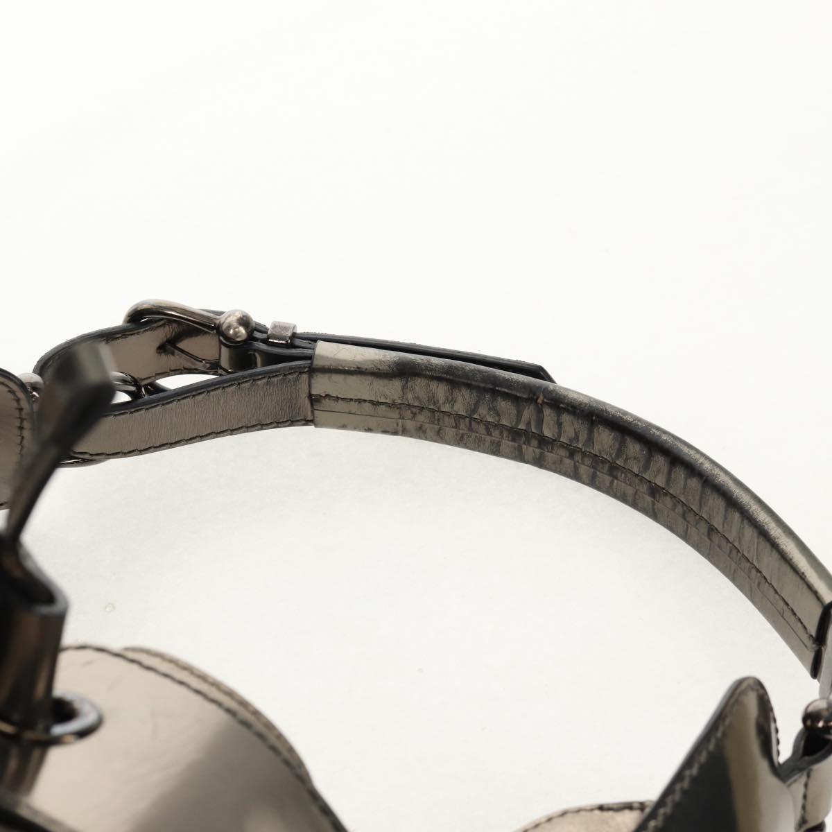 BURBERRY Nova Check Shoulder Bag PVC Beige Auth 148649V