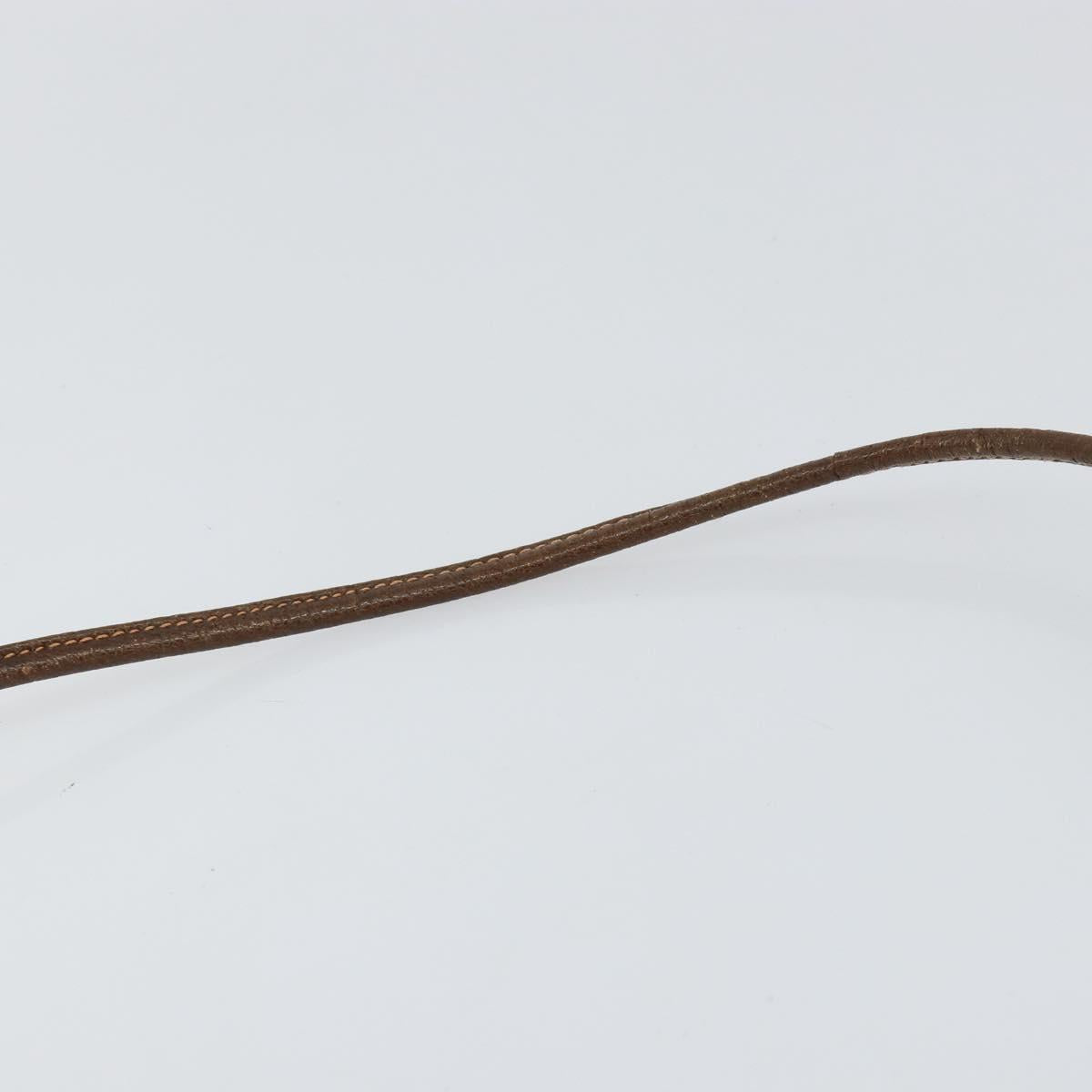 GUCCI GG Supreme Shoulder Bag PVC Beige Gold 97 02 068 Auth 148651