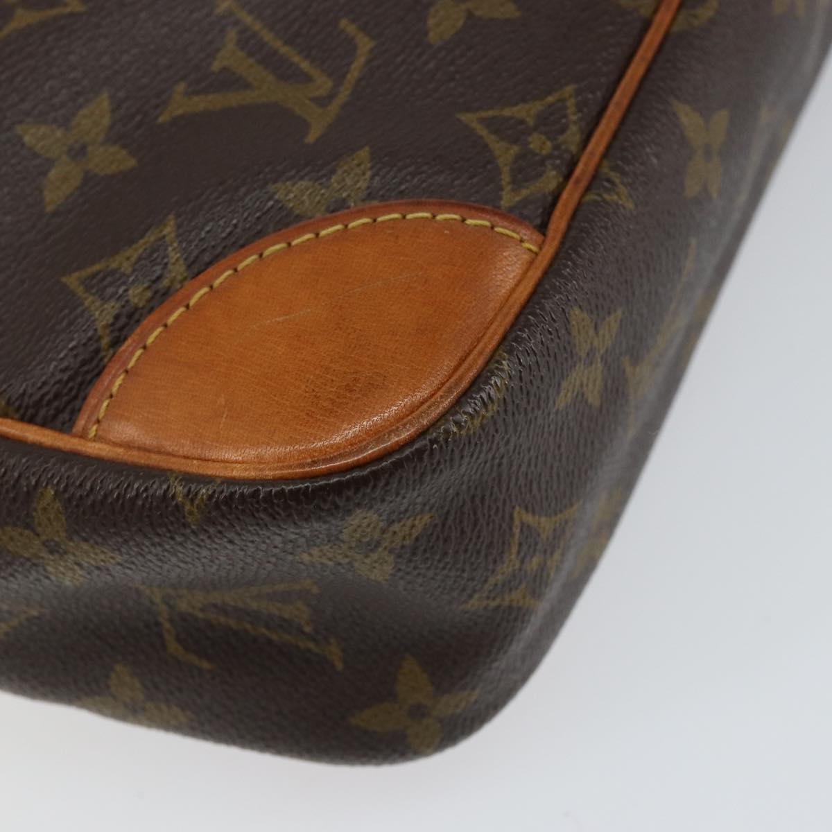 LOUIS VUITTON Monogram Compiegne 28 Clutch Bag M51845 LV Auth 148657