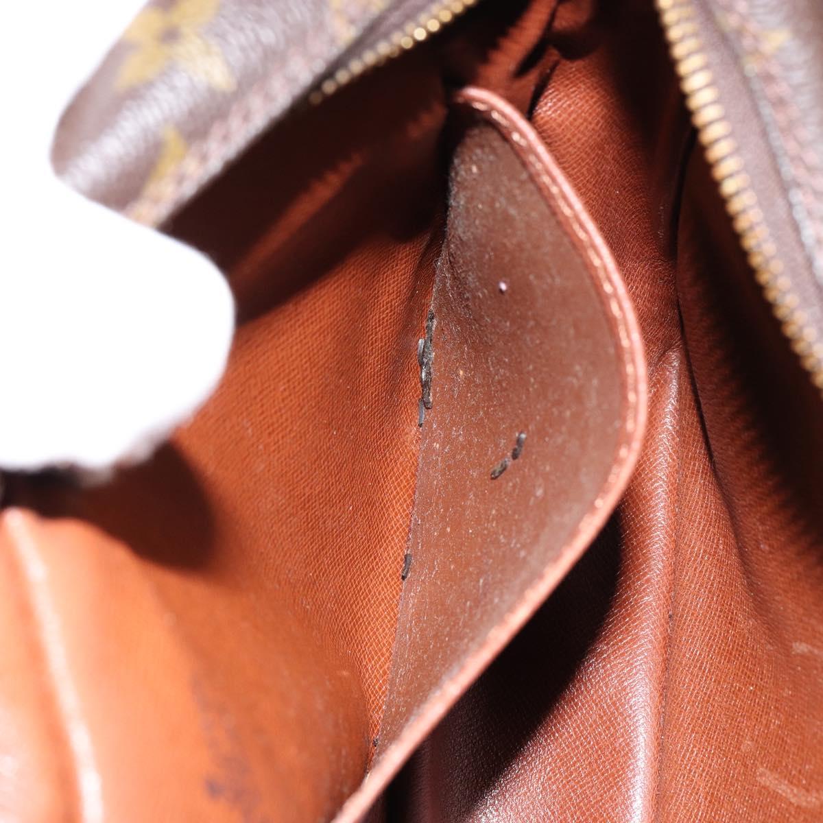 LOUIS VUITTON Monogram Compiegne 28 Clutch Bag M51845 LV Auth 148657