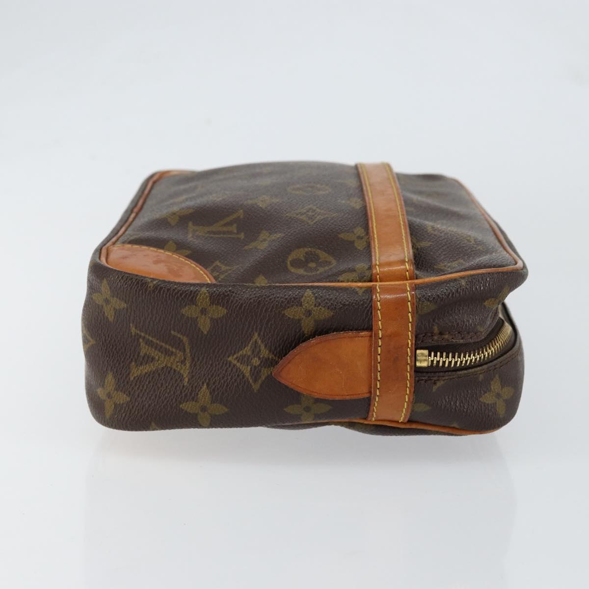 LOUIS VUITTON Monogram Compiegne 28 Clutch Bag M51845 LV Auth 148657