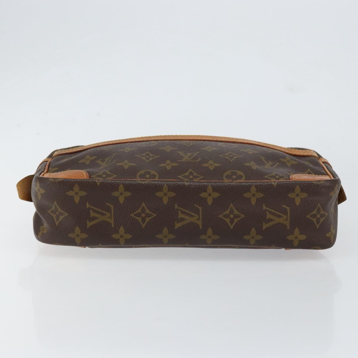 LOUIS VUITTON Monogram Compiegne 28 Clutch Bag M51845 LV Auth 148657