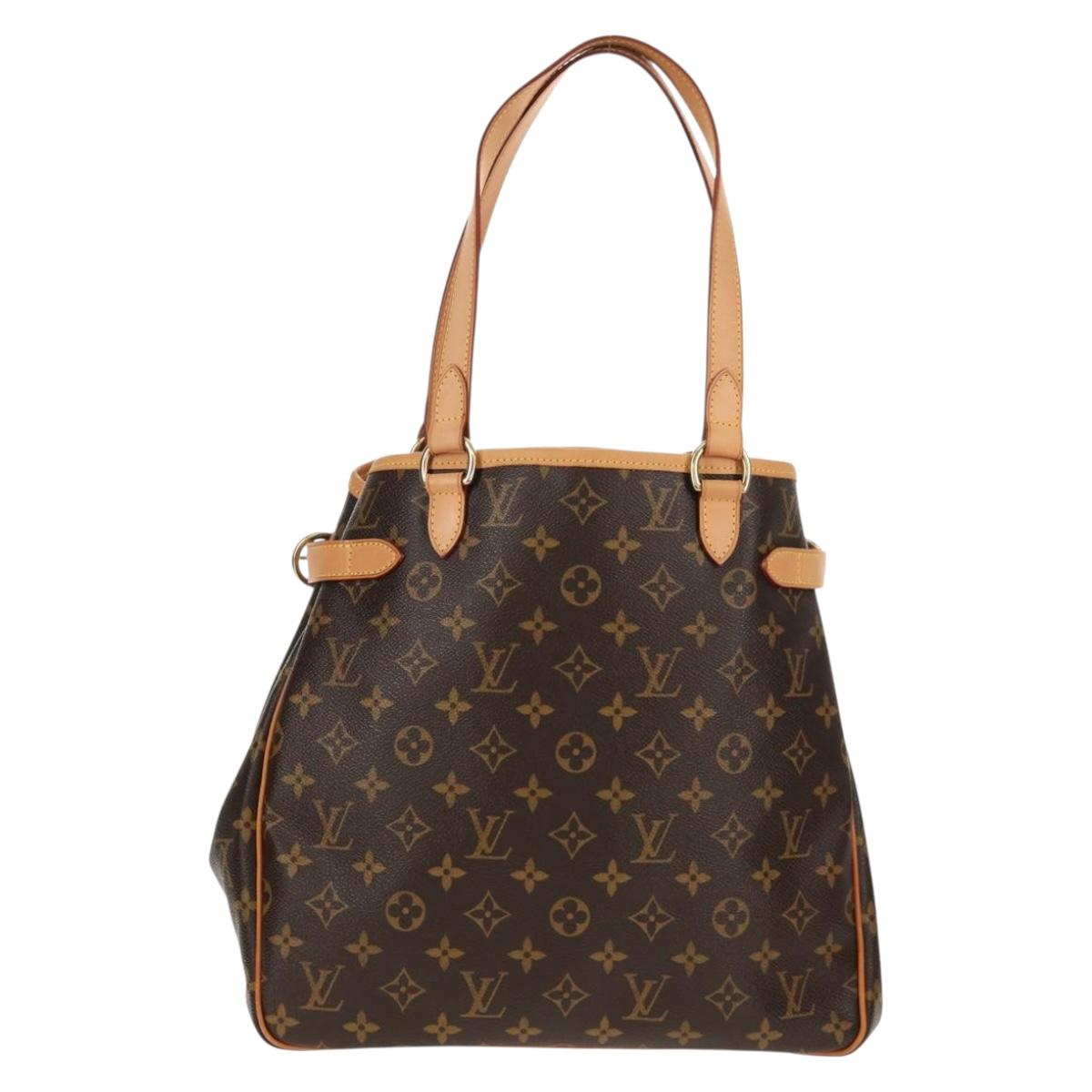 LOUIS VUITTON Monogram Batignolles Vertical Tote Bag M51153 LV Auth 148670SAV