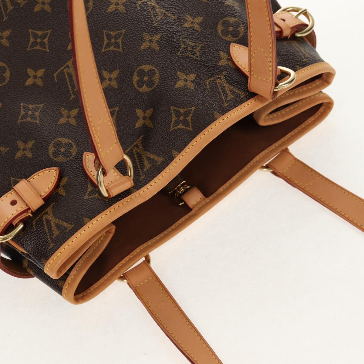 LOUIS VUITTON Monogram Batignolles Vertical Tote Bag M51153 LV Auth 148670SAV